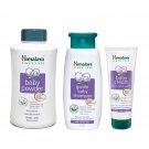 Himalaya Baby Powder, 700g, Shampoo (400 ml) and Cream, 200ml Combo