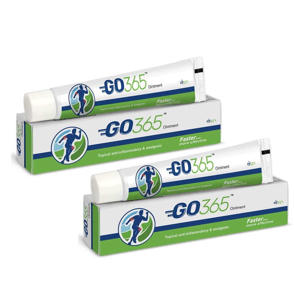 Charak GO365 Ointment for Joint Pain & stiffness - 30 gm (Pack of 2) (Ointment)