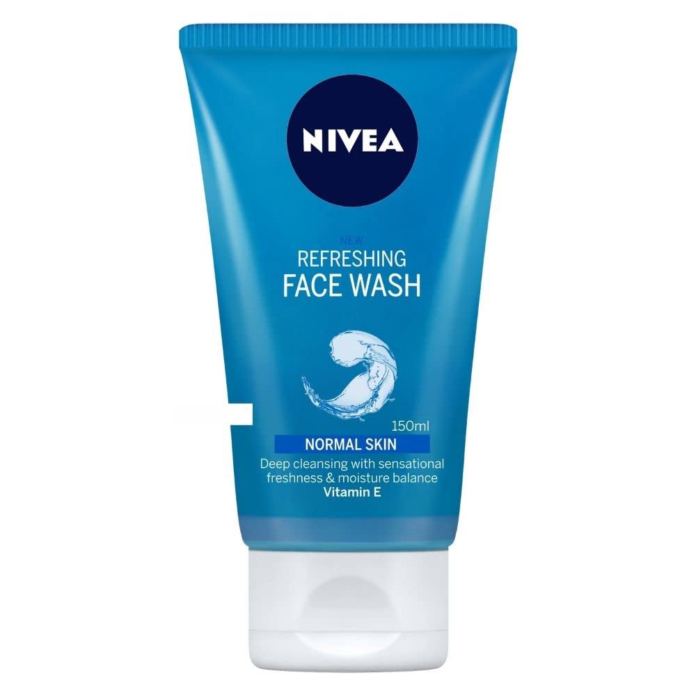 NIVEA Women Refreshing Face Wash, with Vitamin E, 150 ml