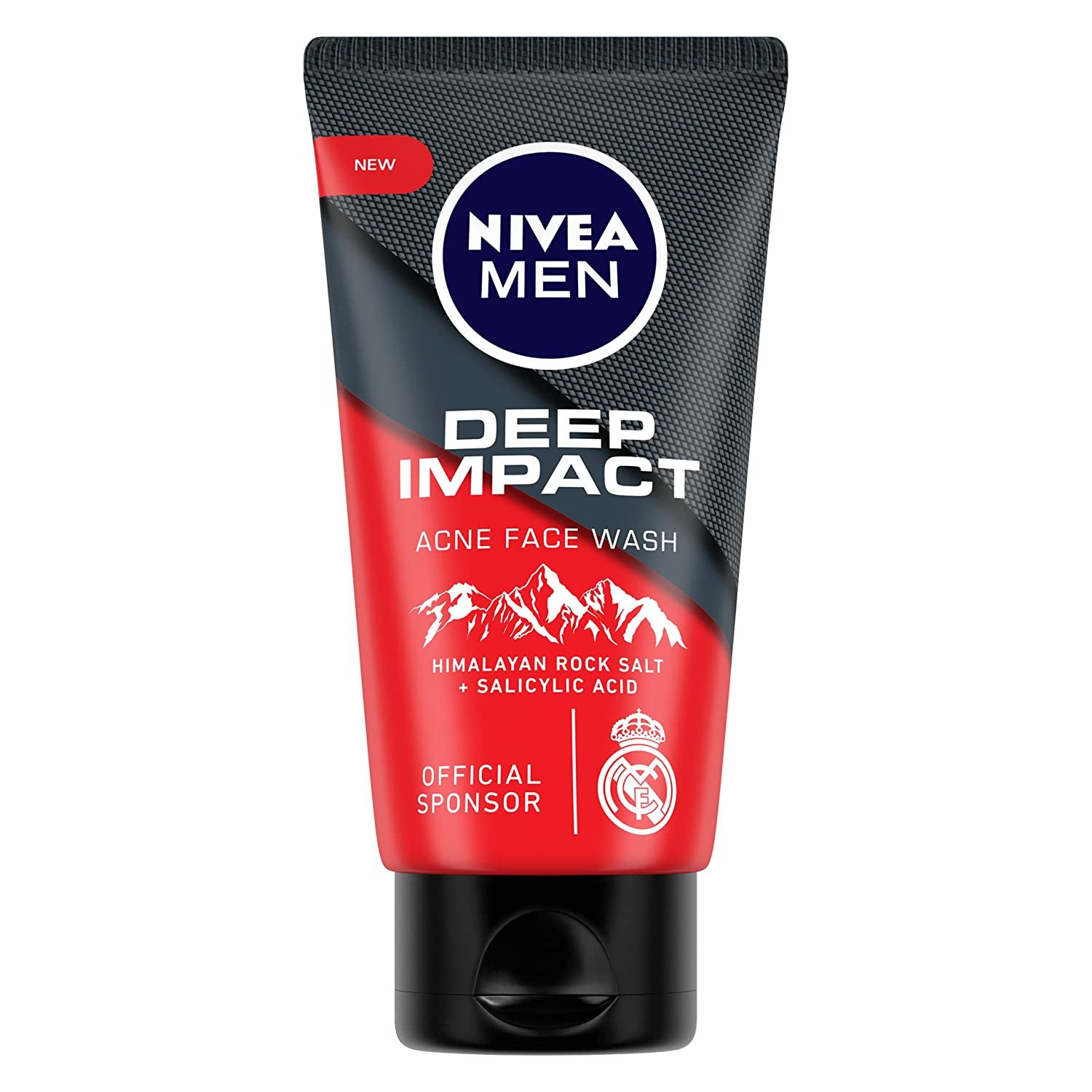Nivea Men Facewash, Deep Impact Acne, With Himalayan Rock Salt, 50 Gm
