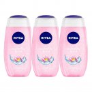 NIVEA Waterlily and Oil Shower Gel, 250ml (Pack of 3)