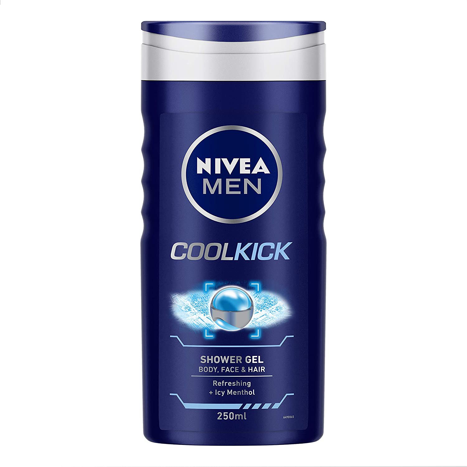 NIVEA Men Body Wash, Shower Gel for Body, Face & Hair, 250 ml