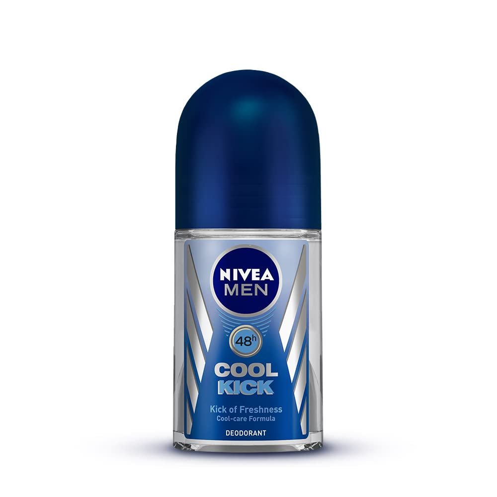 Nivea Cool Kick Deodorant Roll On for Unisex, 300 milliliters