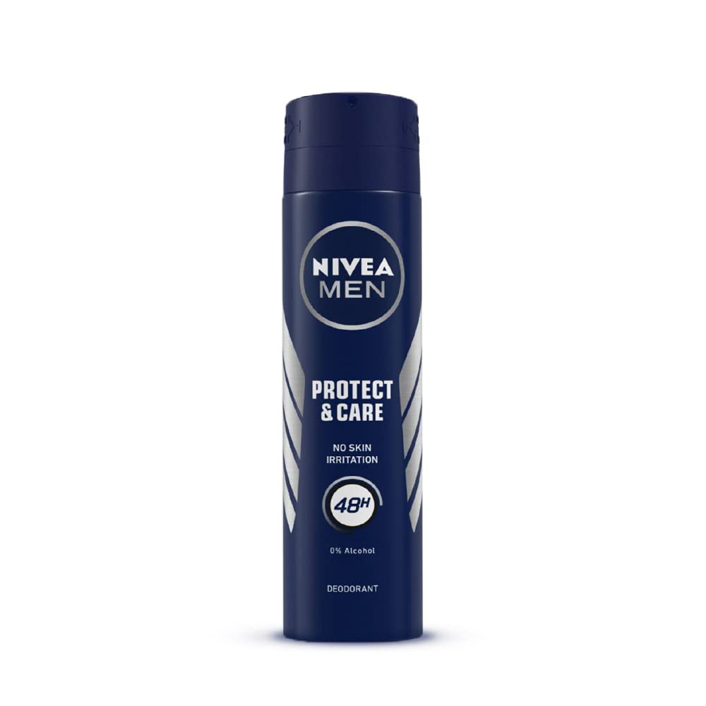 Nivea Protect & Care Deodorant for Men, 150 milliliters