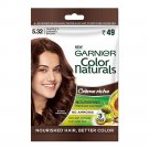 Garnier Color Naturals Crème Riche Sachet, Shade 5.32, Taapsee's Caramel Brown, 60 pack of 4