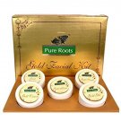pure roots gold facial kit(free aloe vera gel)