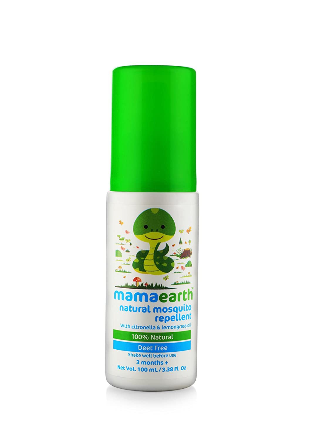 Mamaearth Natural Insect Repellent for Babies (100 ml, 0-5 Yrs), Pack of 1