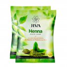 Jiva Henna Hair Care Powder - Mehendi - 200 g - Pack of 2 - For All Hair Types,