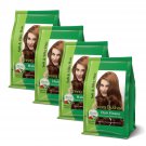 Prem Green Dulhan Natural Henna Based Hair Color (Natural Brown, 125 g Each) - Pack of 4