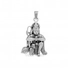 Hanuman Pure Silver Lockets in Blessing Mode Buy Online in USA/UK/Europe