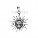 Lion Face Pendant in Sterling Silver Buy Online in USA/UK/Europe