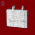 Square Shape Tabeez / Amulet in Silver - small