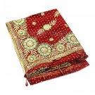 Bandhani Saree with Embroidery Border Buy Online in USA/UK/Europe