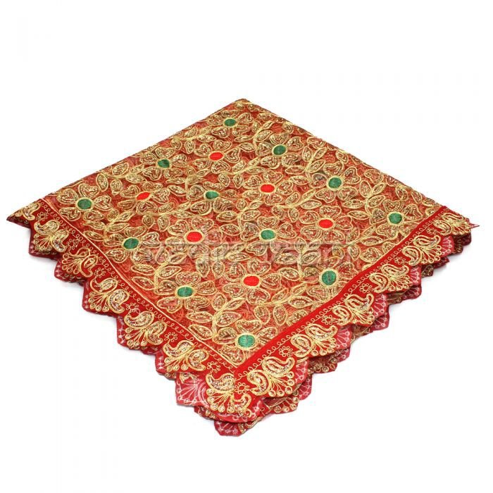 Mata Ki Chunri with Fancy Border Buy Online in USA/UK/Europe