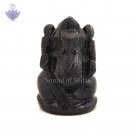 Ganesha Idol in Blue Sunstone - 75 Grams