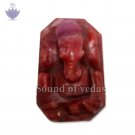 Small Ganesh in Ruby Gemstone - 17 Carat