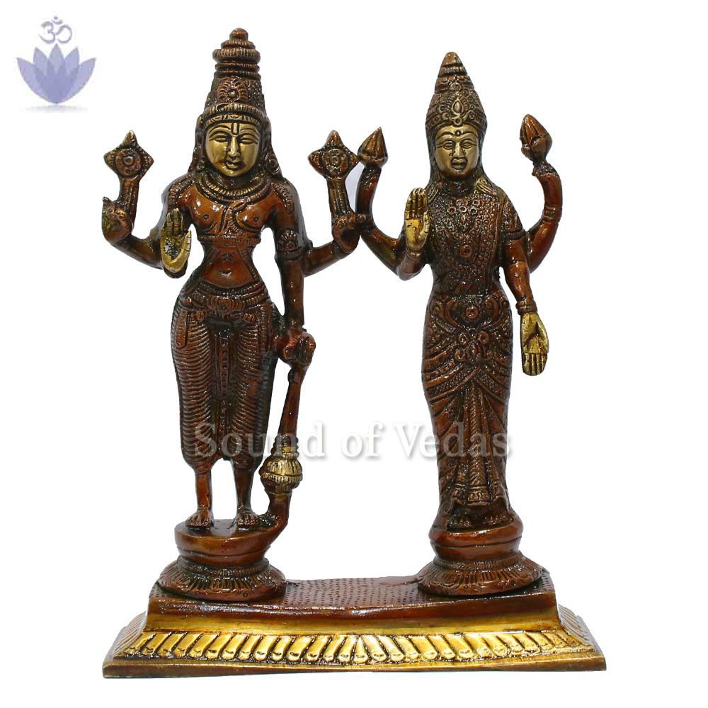 Goddess Lakshmi Lord Vishnu Idol