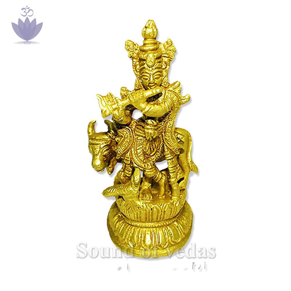 Krishna Statue with Flute