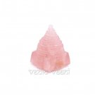 Shree Yantra in Rose Quartz - 100 grams Online Store in USA/UK/Europe