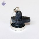 Shiva lingam Locket in Blue Onyx Gemstone