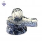 Shivling in Blue Sodalite Gemstone