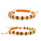 Rudraksha Bracelet in Designer Caps Buy Online in USA/UK/Europe
