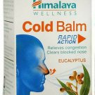 Himalaya COLD BALM EUCALYPTUS Relieves Nasal Congestion, 10 GMS, FREE SHIP