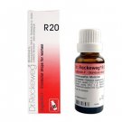 Dr. Reckeweg R20 (Euglandin-F) 22ml Homeopathic Medicines Homeopathy