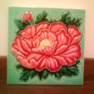 Antique Tile - Peony