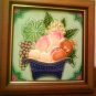 Antique Tile - Basket of Fruits