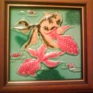 Antique Tile - Goldfishes