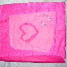 Hand Decorated Original Pink Binder NEW FREE SHIPPING