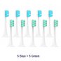 Replacement Brush Heads For xiaomi Mijia T300/T500/T700 Sonic Electric Toothbrush Soft SKU002