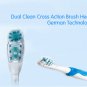 Action Brush Oral B Cross Heads Soft Bristle Gum Care Dual Clean (Brush Heads Only) SKU090