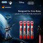 Electric Toothbrush Oral B Kids Replaceable Brush Heads Star Wars Series Soft Bristles SKU138