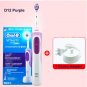 Electric Toothbrush Oral B D12 Vitality Rotary Ultrasonic Rechargeable Oral b Nozzles SKU198