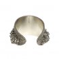 Indian Traditional Bollywood Silver Oxidized Bangles Cuff Bracelet Adjustable