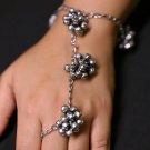 Handharness, Hathphool, Hand jewelry, Indian Jewellery,  Ring Bracelet - 2 Pcs