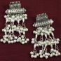 Indian Traditional Jewellery set Oxidised Pearl women long Necklace & Earrings