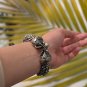 Bangles, Kada, Silver Oxidised Adjustable Openable Bracelet, Indian Jewelry,
