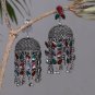 Indian Bollywood Traditional Ethnic Oxidised Chandbali Jhumka Earrings for Women