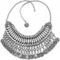 Indian Old Coins Collar Choker Necklace Chrome - Great Gift