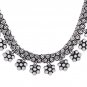 Bollywood Oxidised Choker German Silver Necklace Oxidised Antique Indian Jewelry
