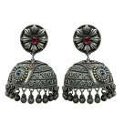 Latest Afghani Ethnic Indian Traditional Ethnic Oxidized Silver Jhumka Earrings