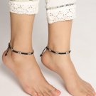 Silver Plated Women's Elephant Charm Elegant Anklet Ankle Bracelet