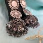 Turkish Jhumka Earrings Vintage Turkey Silve Bell Tassel Womens Dangling Jewelry