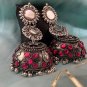 Turkish Jhumka Earrings Vintage Turkey Silve Bell Tassel Womens Dangling Jewelry