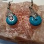 Tibetan Turquoise, Coral, Lapis Lazuli Handmade Bohemian Nepali Earrings CC-11