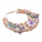 Multi Colour  Hoop Handmade Bohemian Seed Bead Earring Dulcett