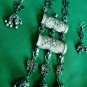 Afghani Long Jewellery Set, Afghani Look Silver Oxidised Jewelry, Indian Jewelry